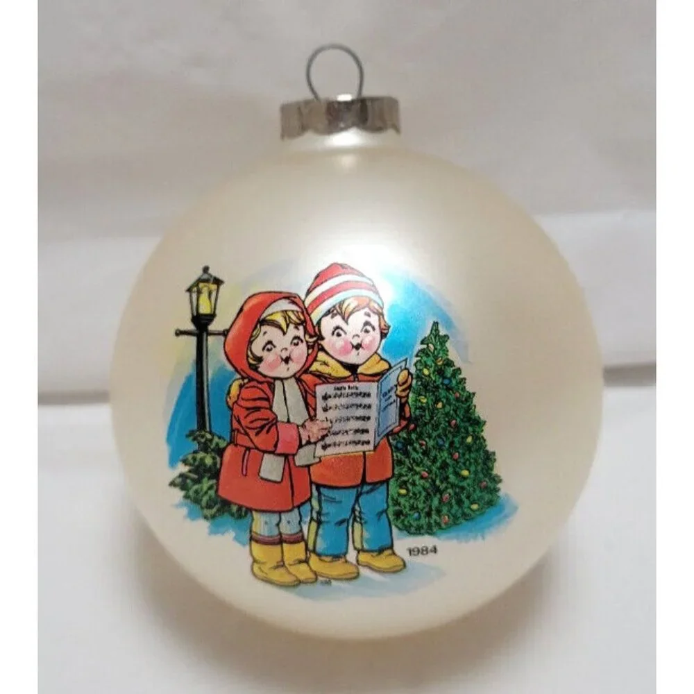 1984 Campbells Soup Kids Christmas Ornament No Box - Holiday Decoration Ball - Picture 1 of 6